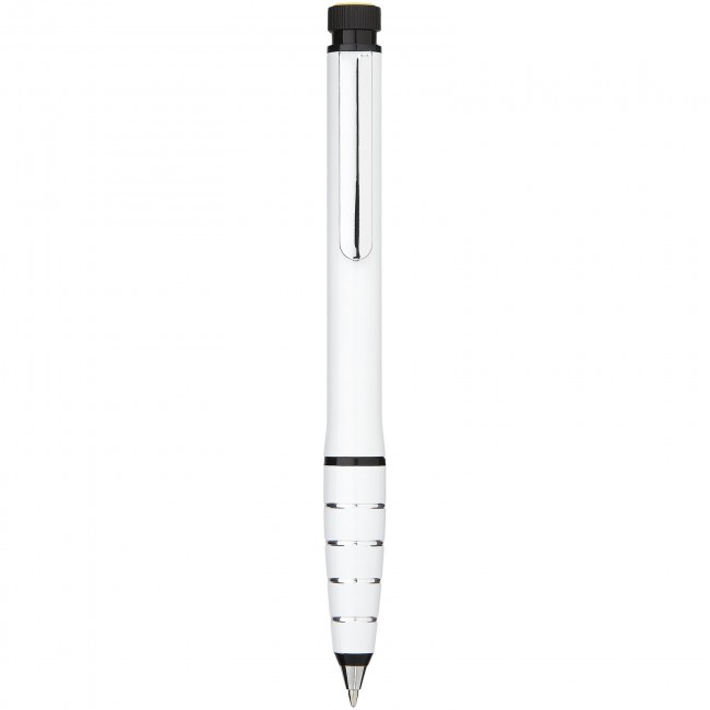 Promotional Jura dual aluminium ballpoint pen and highlighter - Image 1