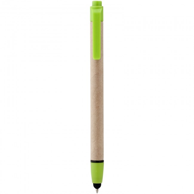 Promotional Planet Recycled Stylus Ballpoint Pen - Image 1