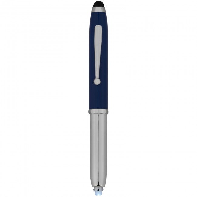 Promotional Xenon stylus ballpoint pen with LED light - Image 3