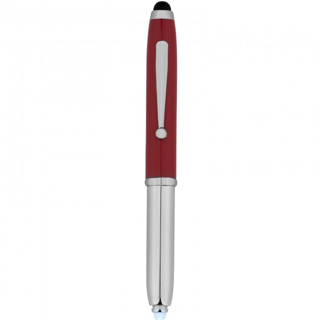 Promotional Xenon stylus ballpoint pen with LED light - Image 2