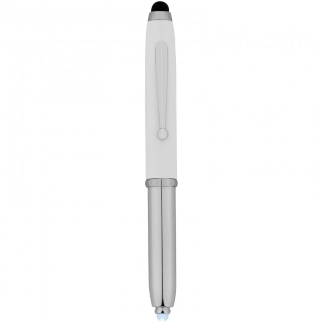 Promotional Xenon stylus ballpoint pen with LED light - Image 1