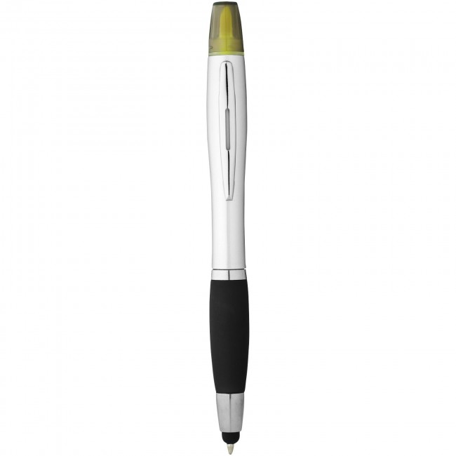 Promotional Nash dual stylus ballpoint pen and highlighter - Image 4