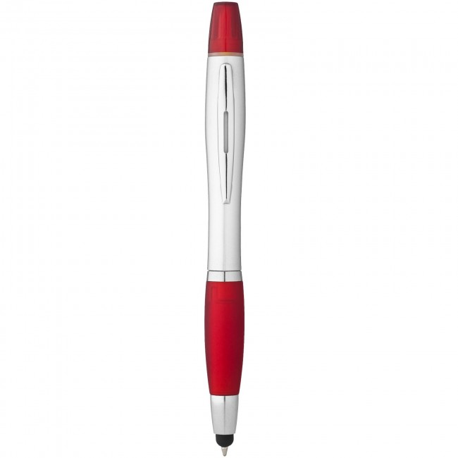 Promotional Nash dual stylus ballpoint pen and highlighter - Image 2