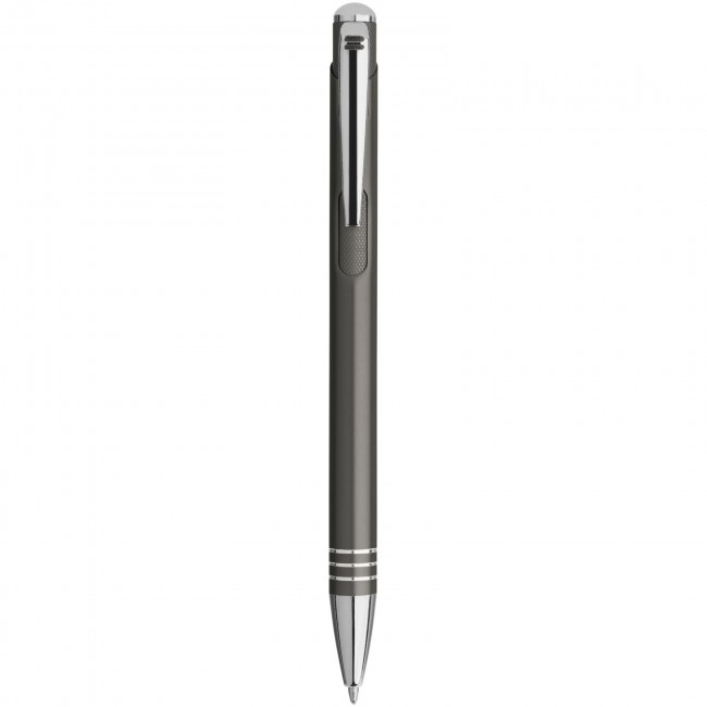 Promotional Izmir ballpoint pen with knurled pusher - Image 5