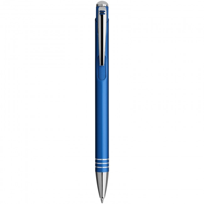 Promotional Izmir ballpoint pen with knurled pusher - Image 4