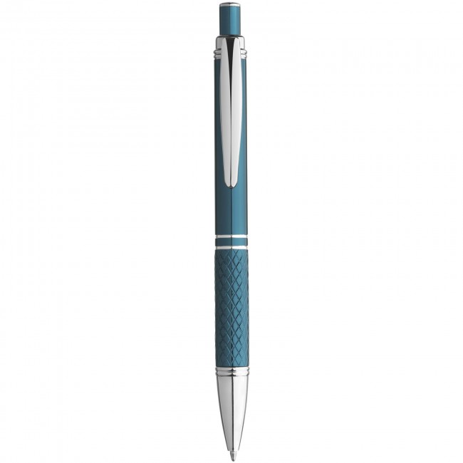 Promotional Jewel ballpoint pen with knurled grip - Image 5