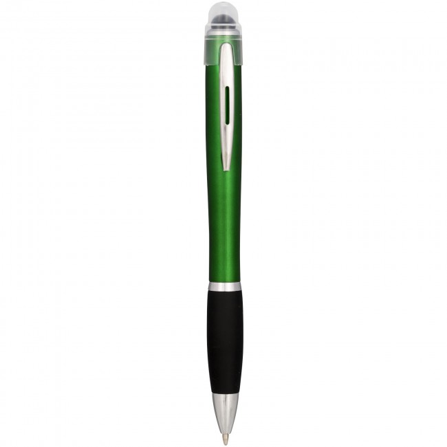 Promotional Nash light up pen coloured barrel and black grip - Image 5