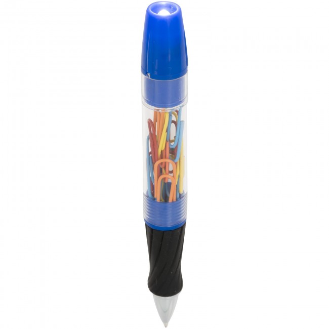 Promotional King pen with paper clip - BK - Image 3