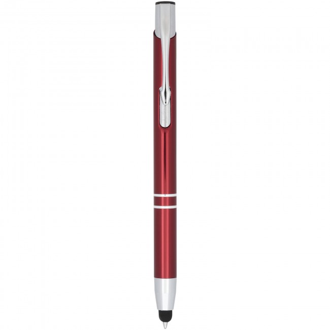 Promotional Olaf metallic touchpoint ballpoint pen - Image 1