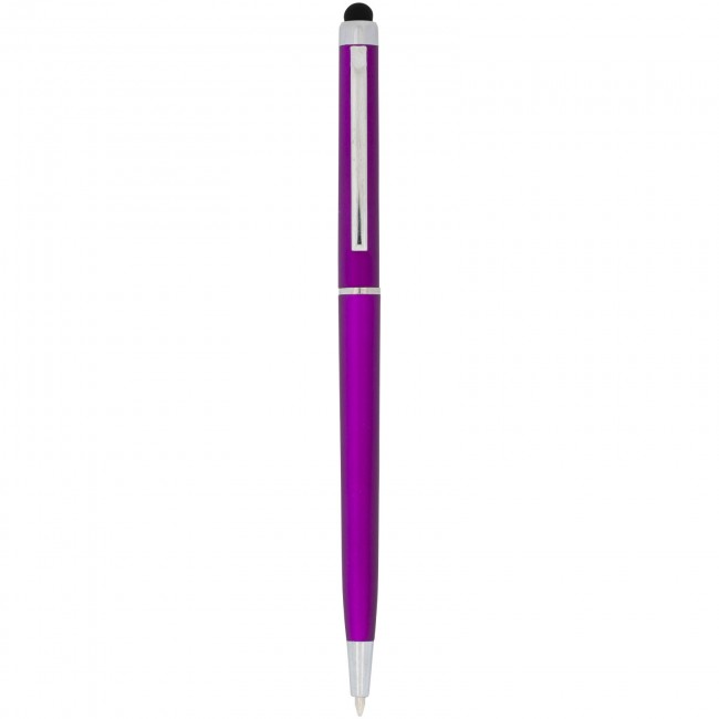 Promotional Valeria ABS ballpoint pen with stylus - Image 4