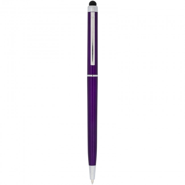 Promotional Valeria ABS ballpoint pen with stylus - Image 2