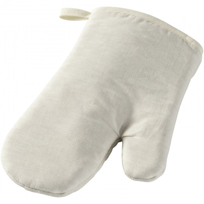 Promotional Zander cotton oven mitt - Image 2