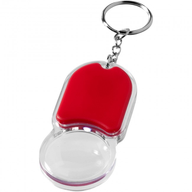 Promotional Zoomy magnifier keychain light - Image 2