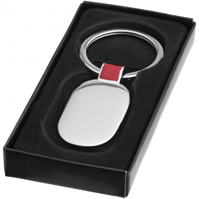 Promotional Barto oval keychain - Image 3