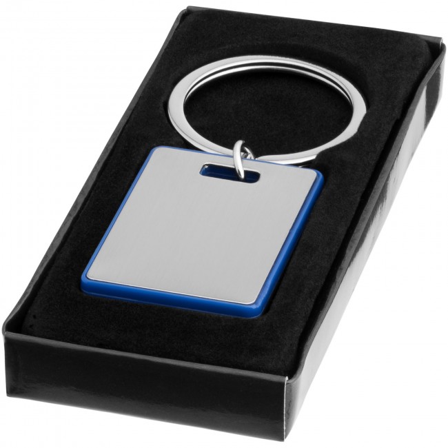 Promotional Donato rectangular keychain - Image 4