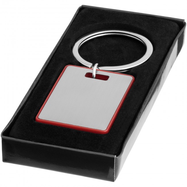 Promotional Donato rectangular keychain - Image 3