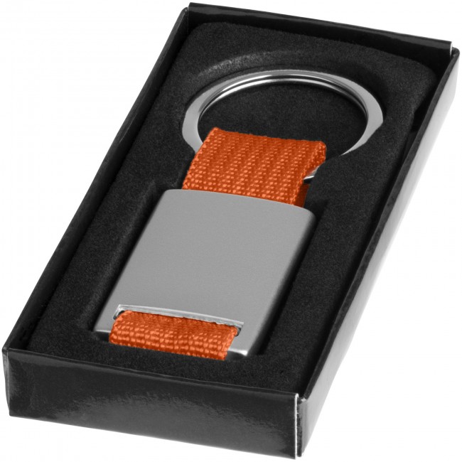 Promotional Alvaro webbing keychain - Image 3