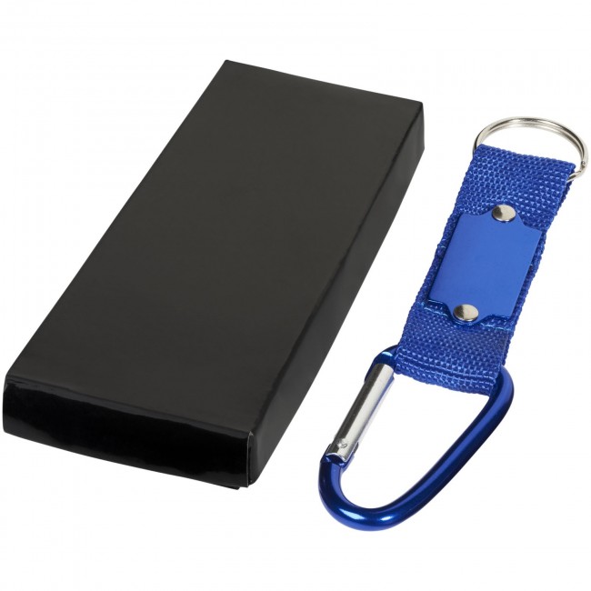 Promotional Carabiner key chain - BK - Image 2