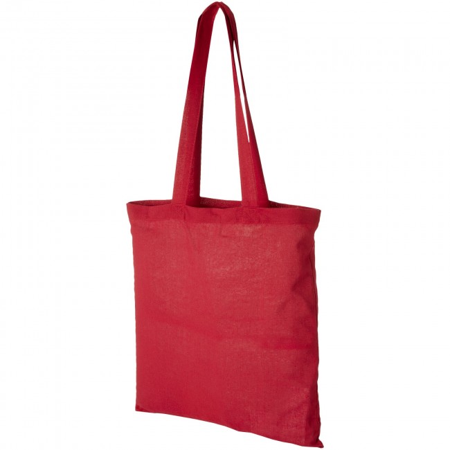 Promotional Carolina 100 g/m² cotton tote bag - Image 7