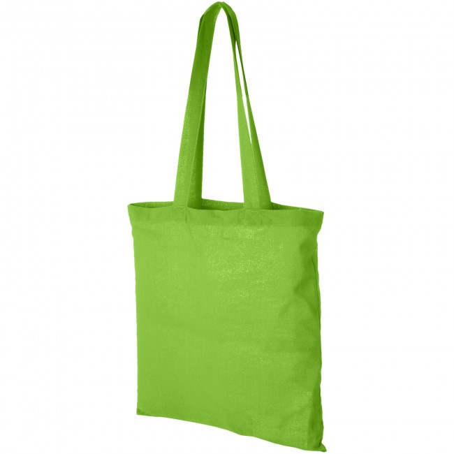 Promotional Carolina 100 g/m² cotton tote bag - Image 6