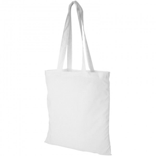 Promotional Carolina 100 g/m² cotton tote bag - Image 4