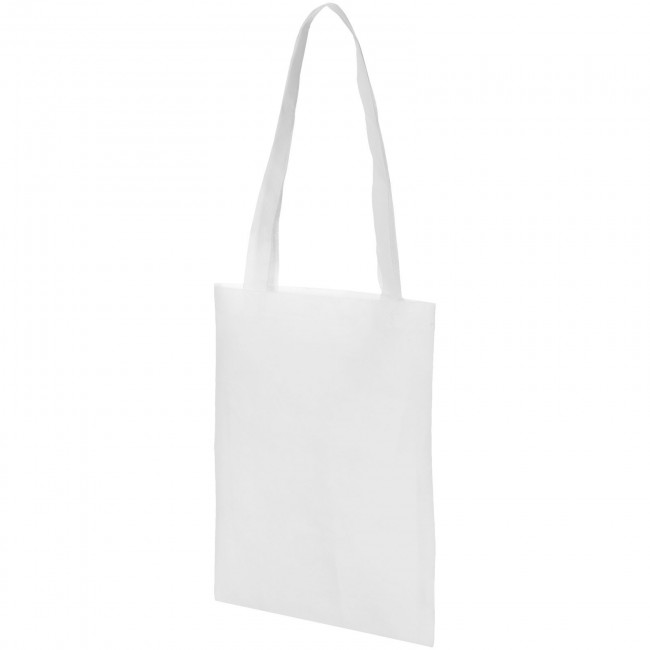 Promotional Eros non-woven small convention tote bag - Image 6