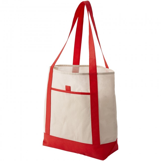 Promotional Lighthouse non-woven tote bag - Image 1