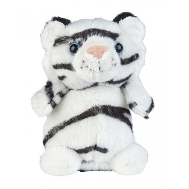 Promotional 12cm White Tiger Plush