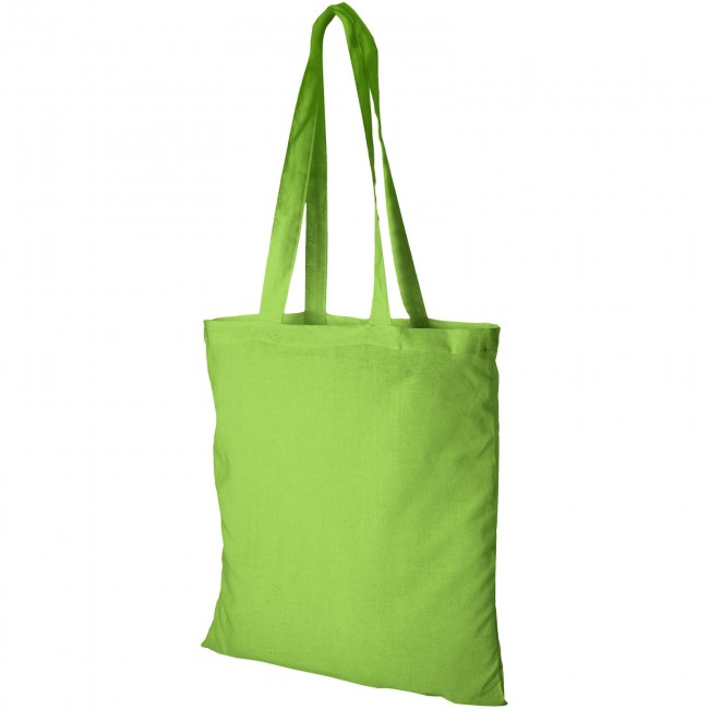 Promotional Madras 140 g/m² cotton tote bag - Image 4