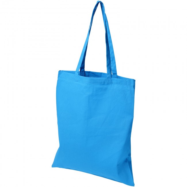 Promotional Madras 140 g/m² cotton tote bag - Image 1