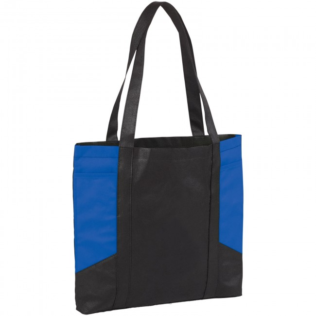 Promotional Joey coloured panel tote bag - Image 3