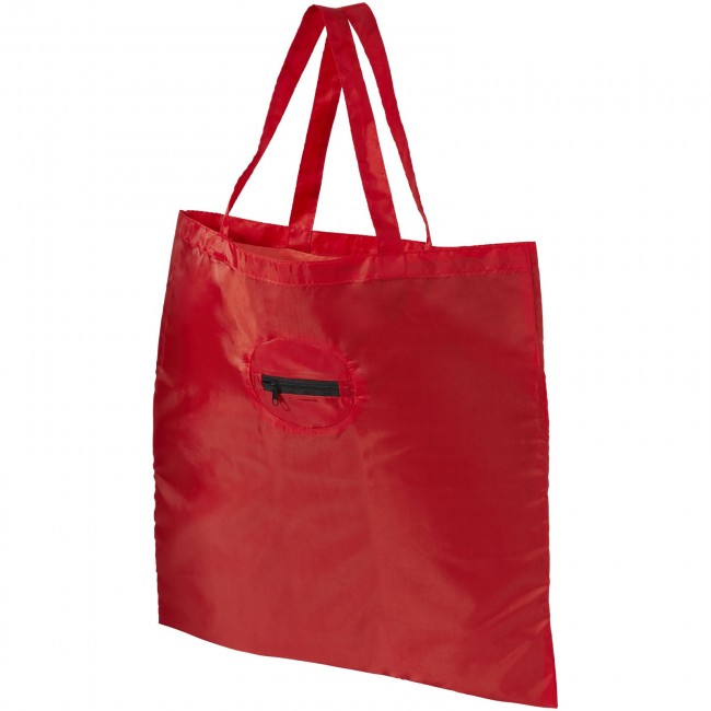 Promotional Take-away fodable shopping tote bag - Image 1