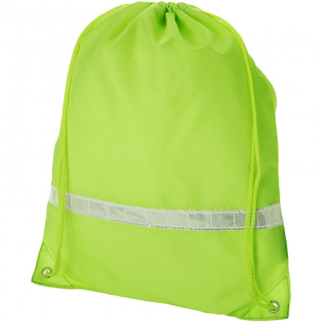 Promotional Premium reflective drawstring backpack