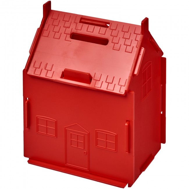 Promotional Uri house-shaped plastic money container - Image 2