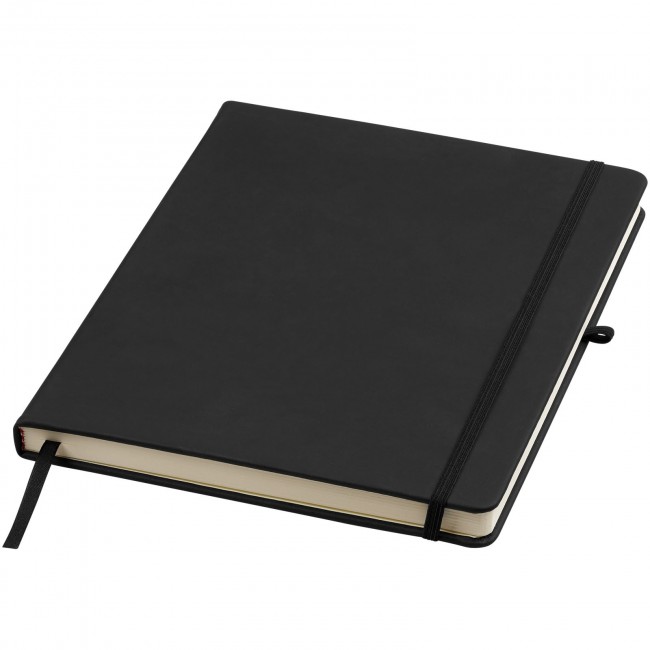 Promotional Noir large notebook with lined pages - Image 3