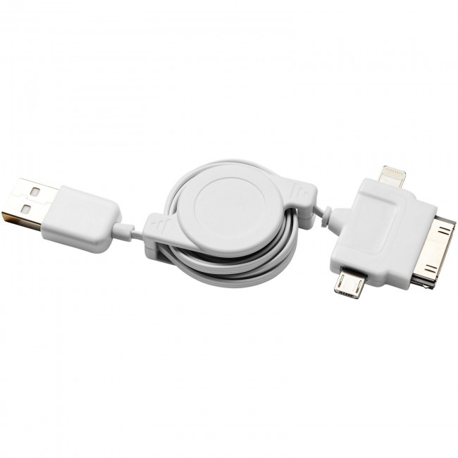 Promotional Teather 3-in-1 charging cable