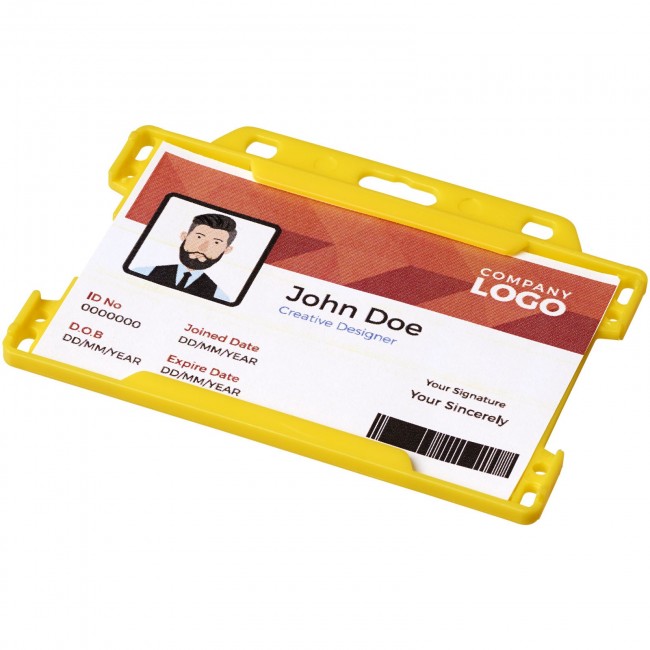 Promotional Vega plastic card holder - Image 1