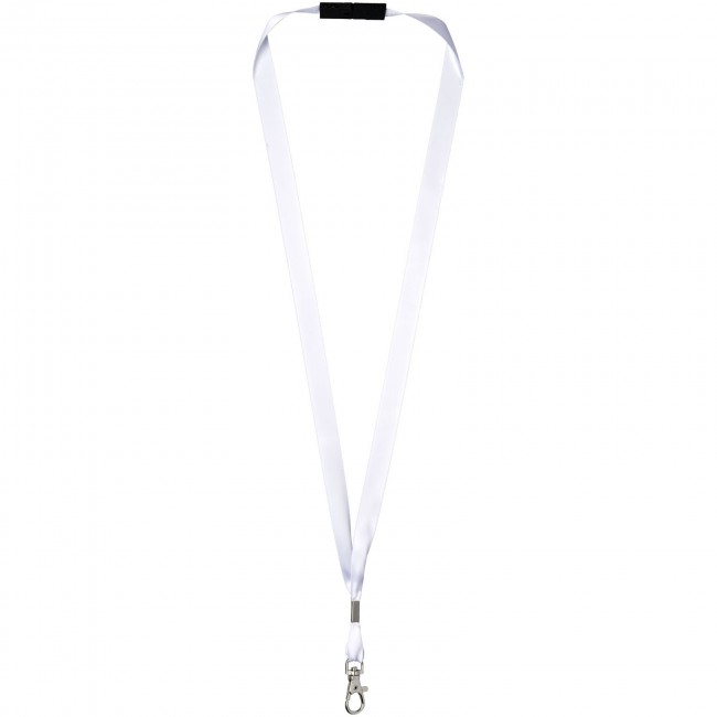 Promotional Oro ribbon lanyard with break-away closure - Image 9