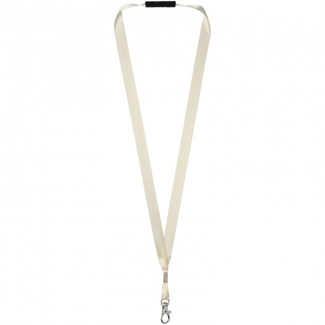 Promotional Oro ribbon lanyard with break-away closure - Image 8