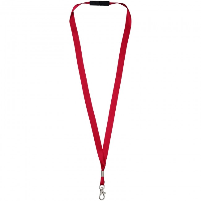 Promotional Oro ribbon lanyard with break-away closure - Image 7