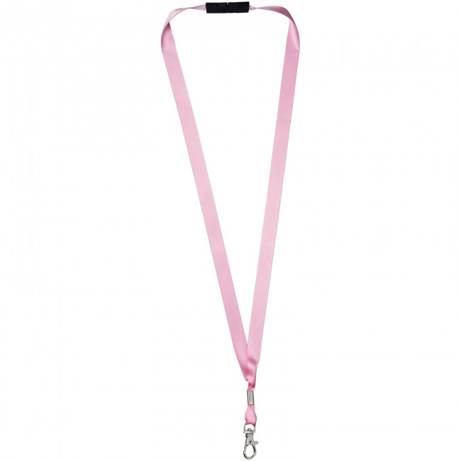 Promotional Oro ribbon lanyard with break-away closure - Image 5