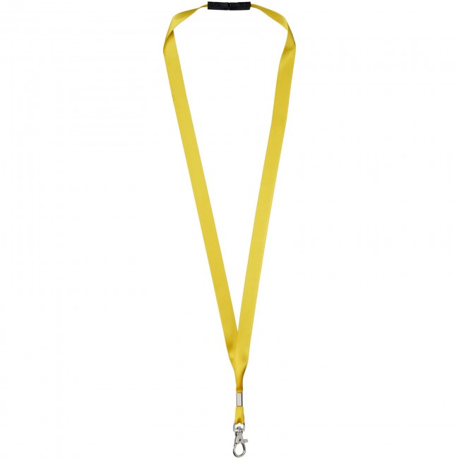 Promotional Oro ribbon lanyard with break-away closure - Image 4