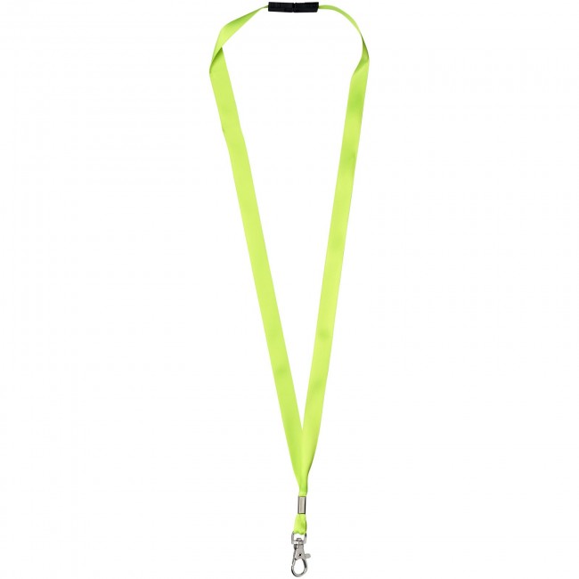 Promotional Oro ribbon lanyard with break-away closure - Image 2