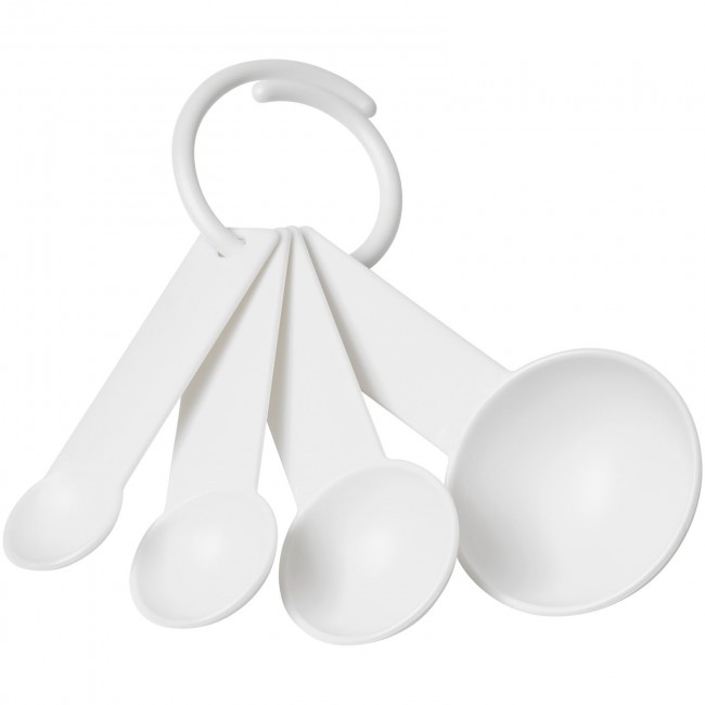 Promotional Ness plastic measuring spoon set with 4 sizes - Image 5