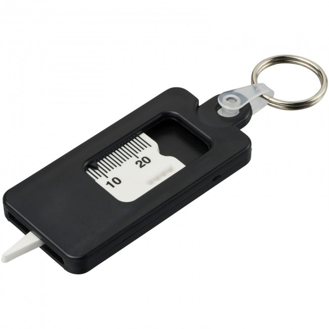 Promotional Kym tyre tread check keychain - Image 5