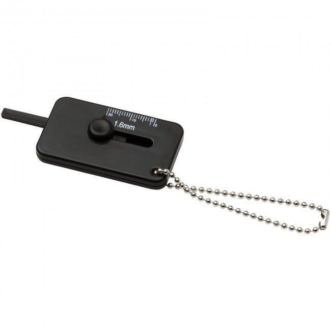 Promotional Kepi tyre tread check keyring - Image 5