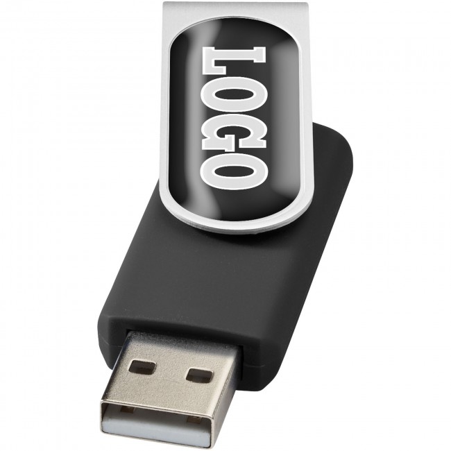 Promotional Rotate-doming 2GB USB flash drive - Image 2