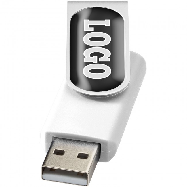 Promotional Rotate-doming 4GB USB flash drive - Image 5