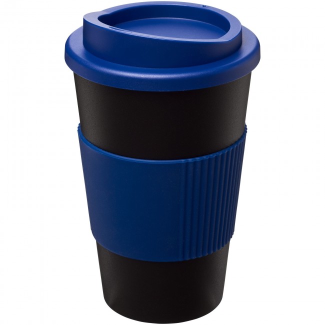 Promotional Americano® 350 ml insulated tumbler with grip - Image 4