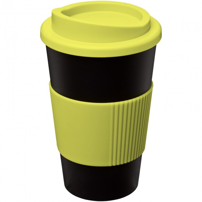 Promotional Americano® 350 ml insulated tumbler with grip - Image 5